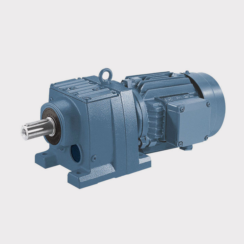 D Series Solid Shaft Helical Standard AC Gear Motor
