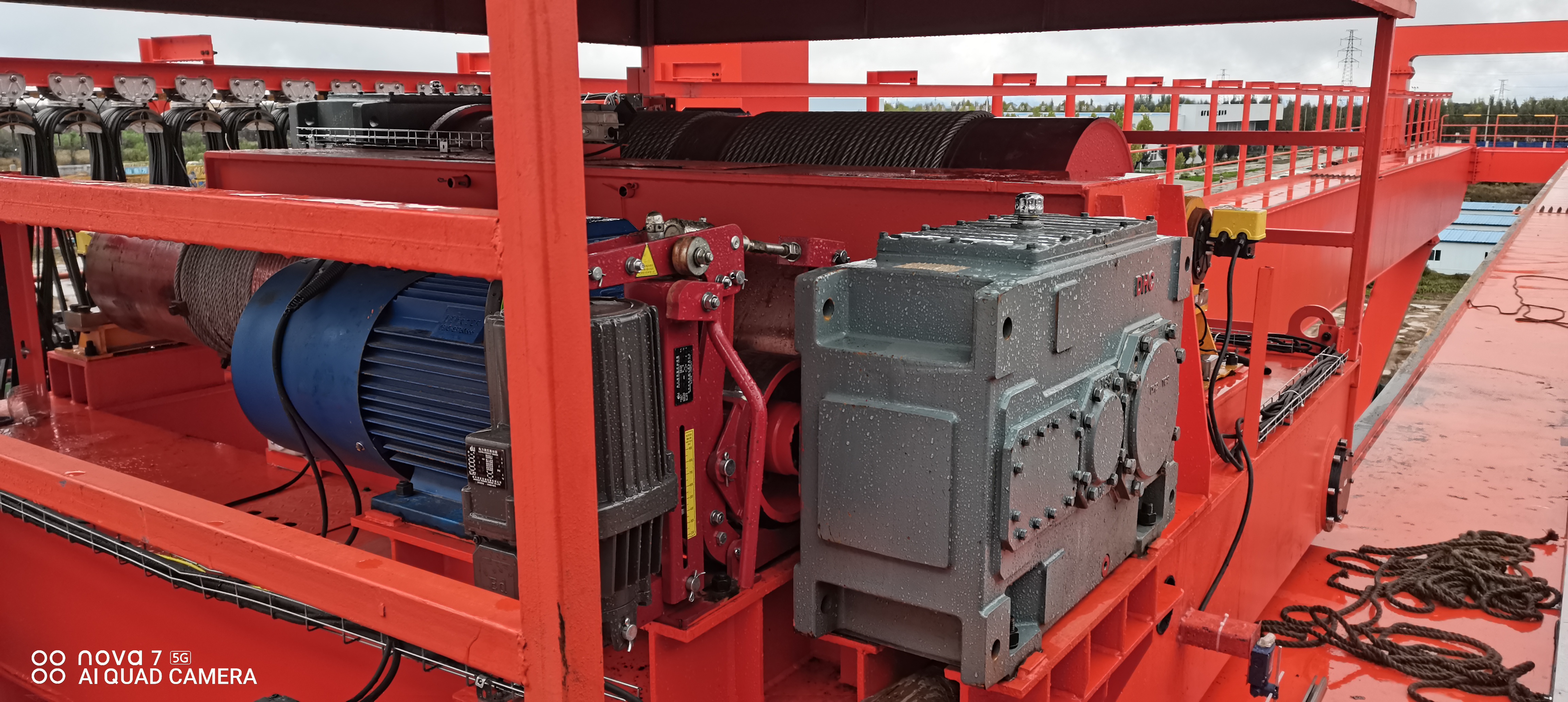 gearbox for crane hoist