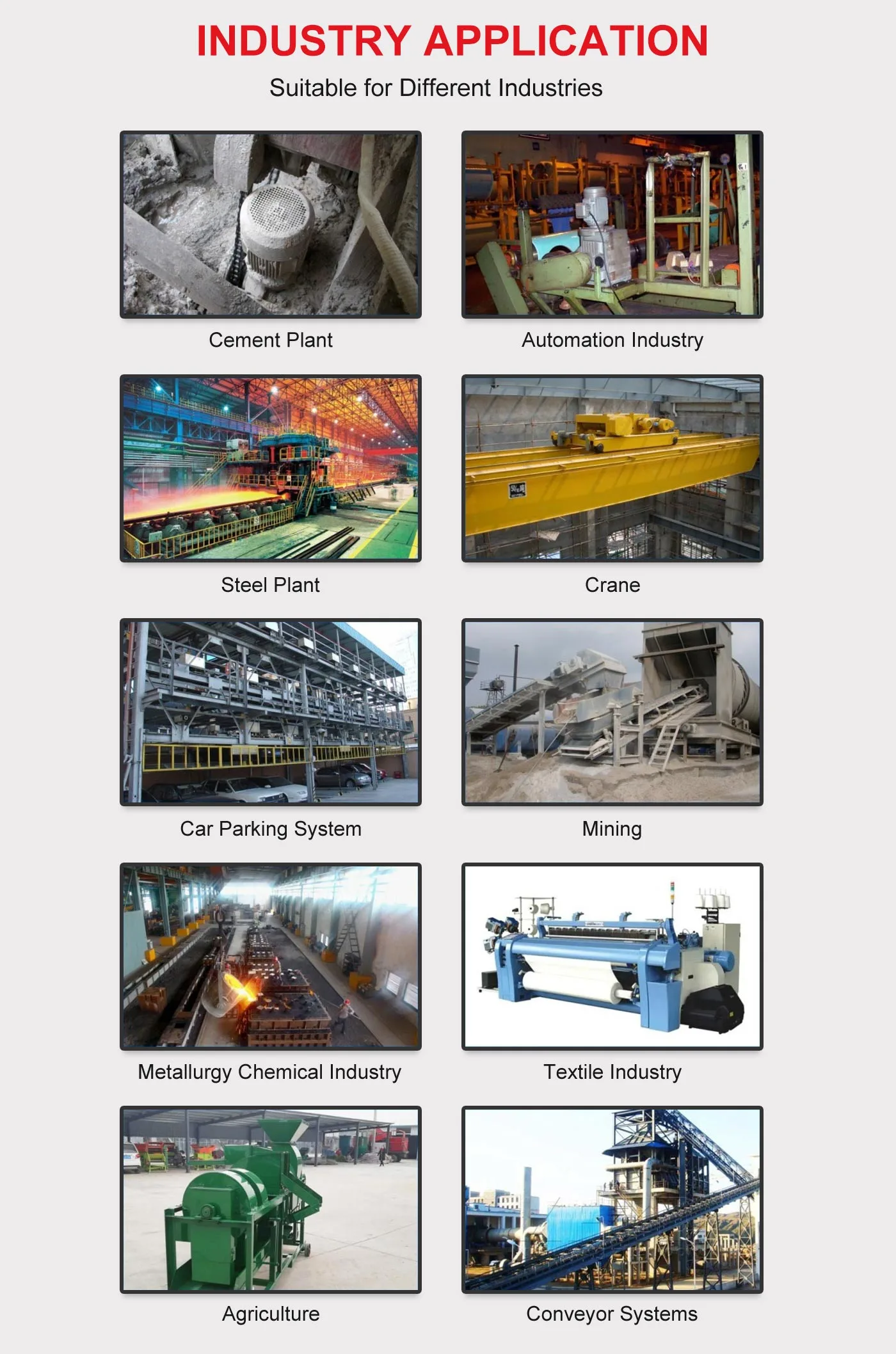 Product Application