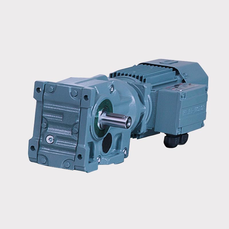 T Series Helical Bevel Variable Speed Gear Motor With Brake